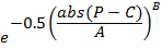 Weibull climate growth precipitation effect equation